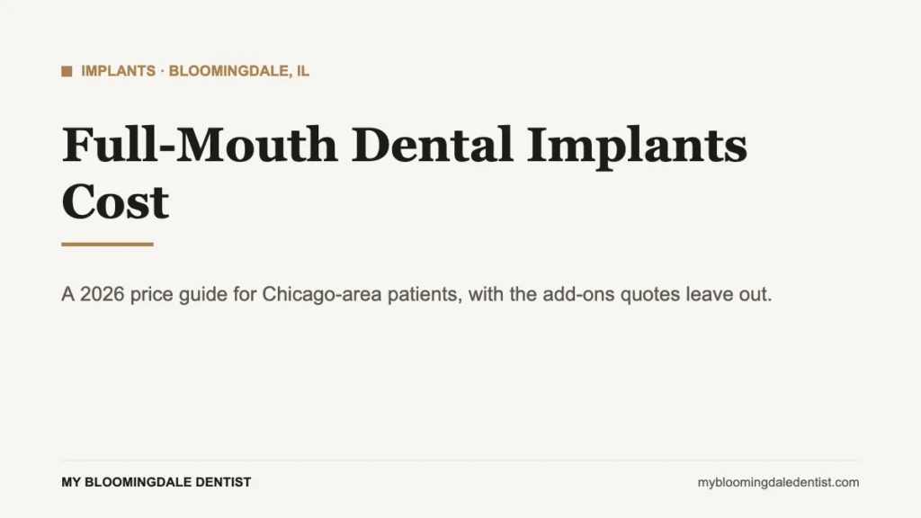full mouth dental implants cost guide